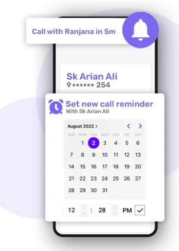Follow-up Reminders Interface